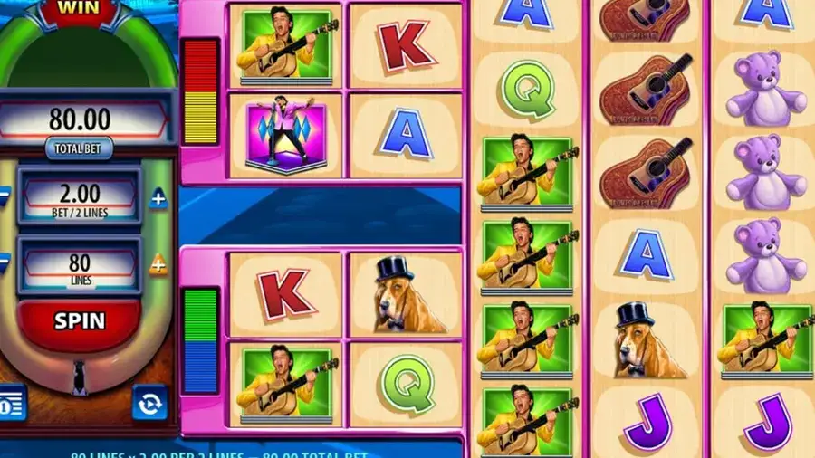 Elvis The King Lives slot: Music Online Pokie