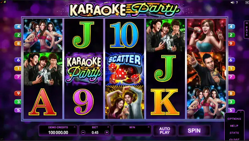 Karaoke Party - Music Online Pokie