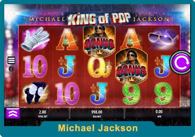 Michael Jackson King of Pop slot: Music Online Pokie